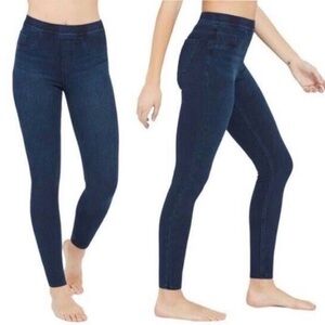 𝅺SPANX Jean-ish Skinny Ankle Leggings Medium Wash